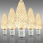 Warm White C9 LED Christmas Light Bulbs - Category Image