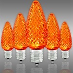 Amber-Orange C9 LED Christmas Light Bulbs - Category Image
