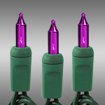 Clearance - Purple Christmas Mini Lights - Category Image